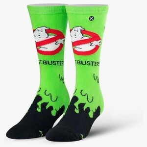 Odd Sox, Ghostbusters Merchandise, Men's Fun Novelty Crew Socks Funny 80s Prints